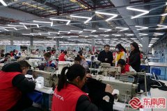 长汀纺织服拆财产复工复产忙 全力冲刺“开门红
